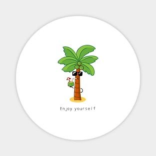 cute coconut tree Magnet